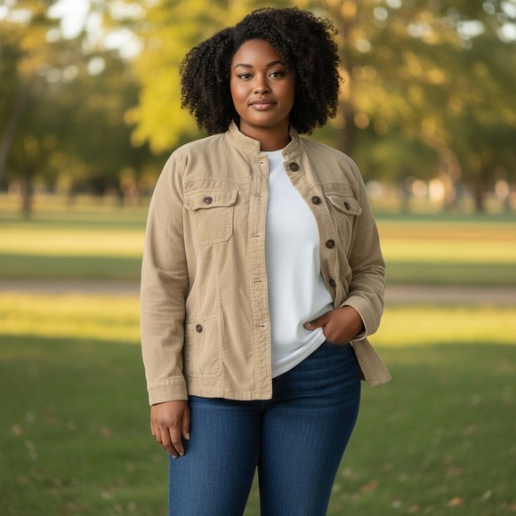 Vintage Bill Blass Corduroy Jacket - Picture 1 of 7